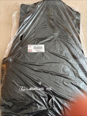 Lexus IS Black Branded Floor Mats